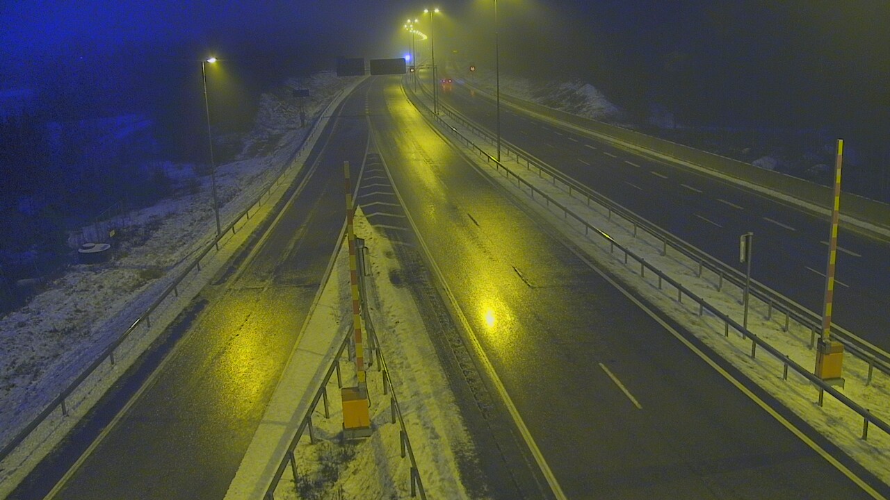 Weather Camera Image Väg 7 Fredrikshamn Husula öst, Hamina, Kymenlaakso