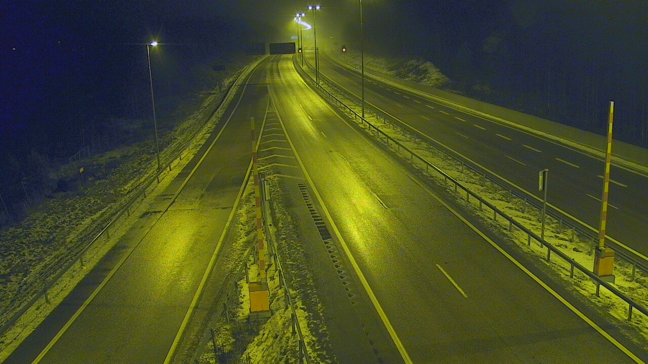 Weather Camera Image Väg 7 Fredrikshamn Husula öst, Hamina, Kymenlaakso