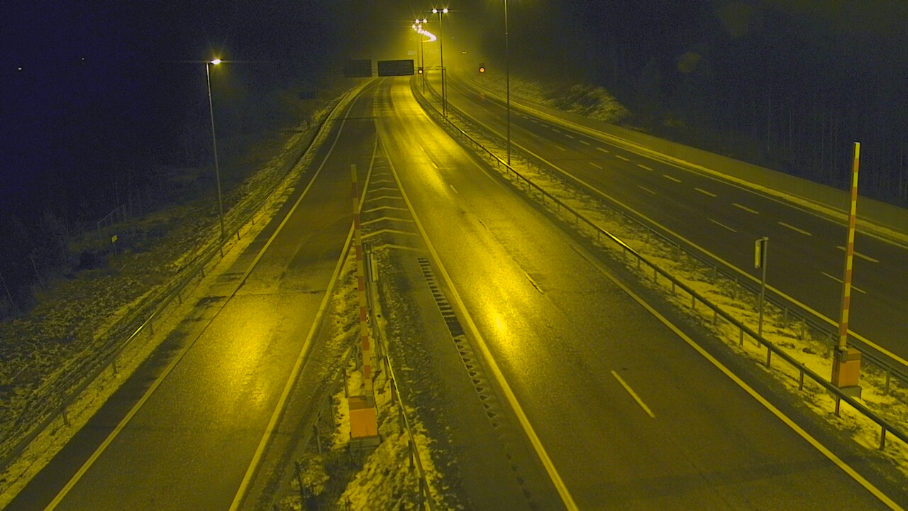 Weather Camera Image Väg 7 Fredrikshamn Husula öst, Hamina, Kymenlaakso