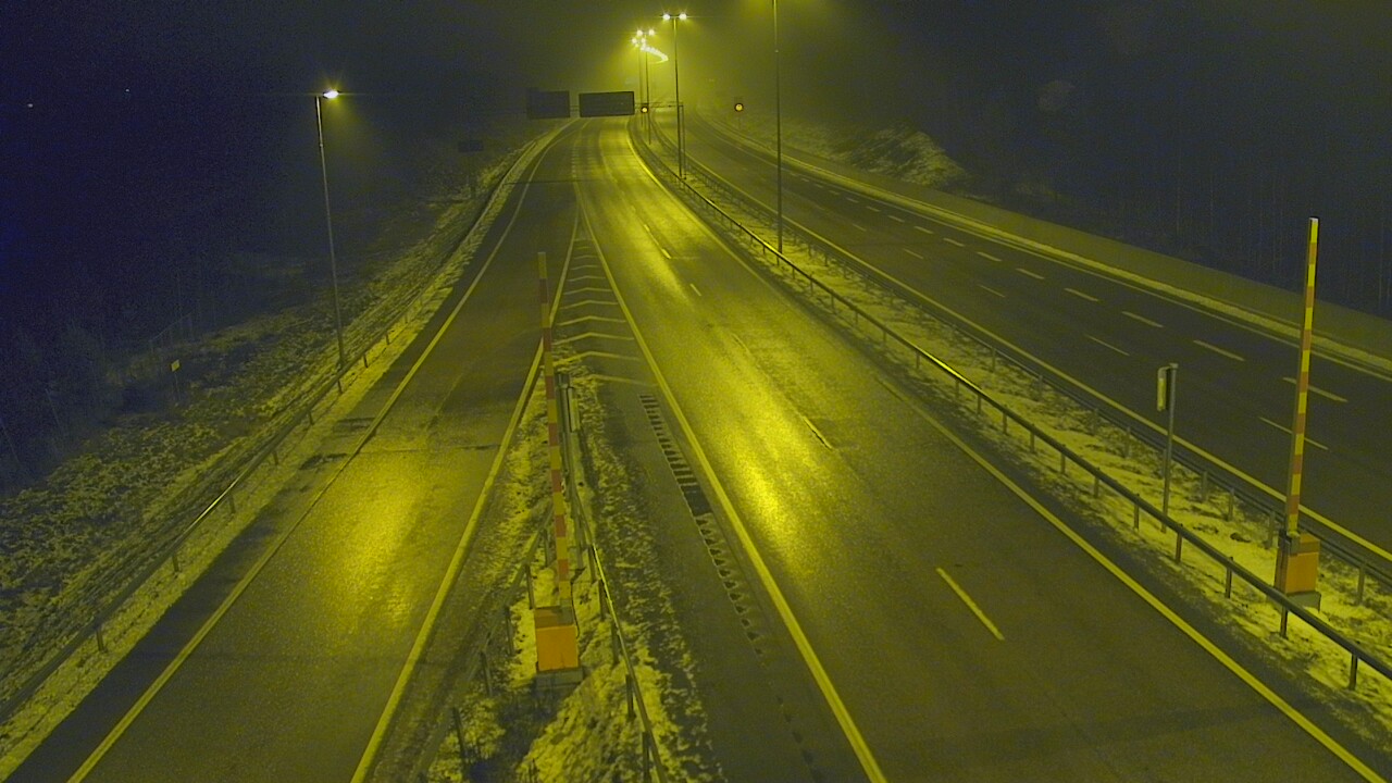 Weather Camera Image Väg 7 Fredrikshamn Husula öst, Hamina, Kymenlaakso