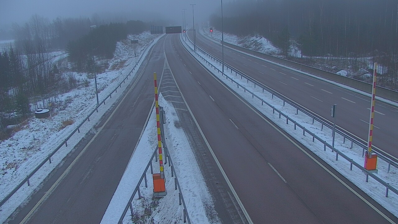 Weather Camera Image Väg 7 Fredrikshamn Husula öst, Hamina, Kymenlaakso