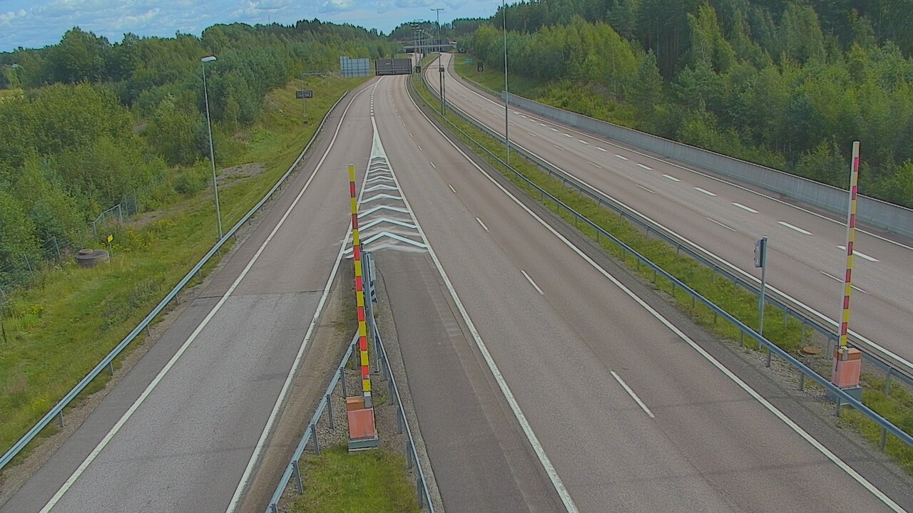 Weather Camera Image Road 7 Hamina Husula east, Hamina, Kymenlaakso