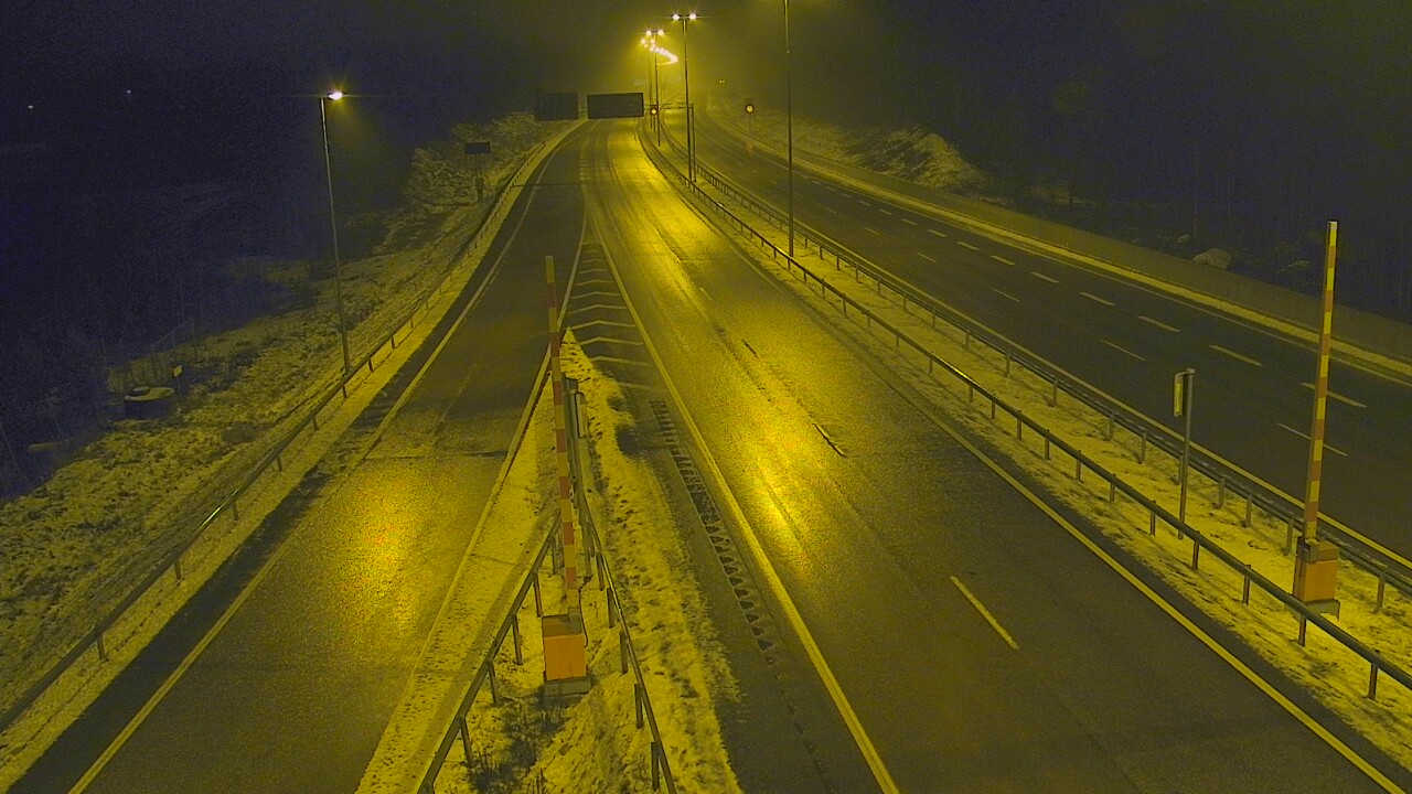 Weather Camera Image Väg 7 Fredrikshamn Husula öst, Hamina, Kymenlaakso