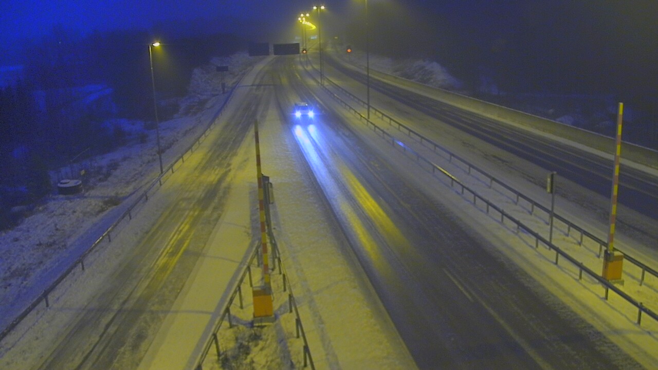 Weather Camera Image Väg 7 Fredrikshamn Husula öst, Hamina, Kymenlaakso