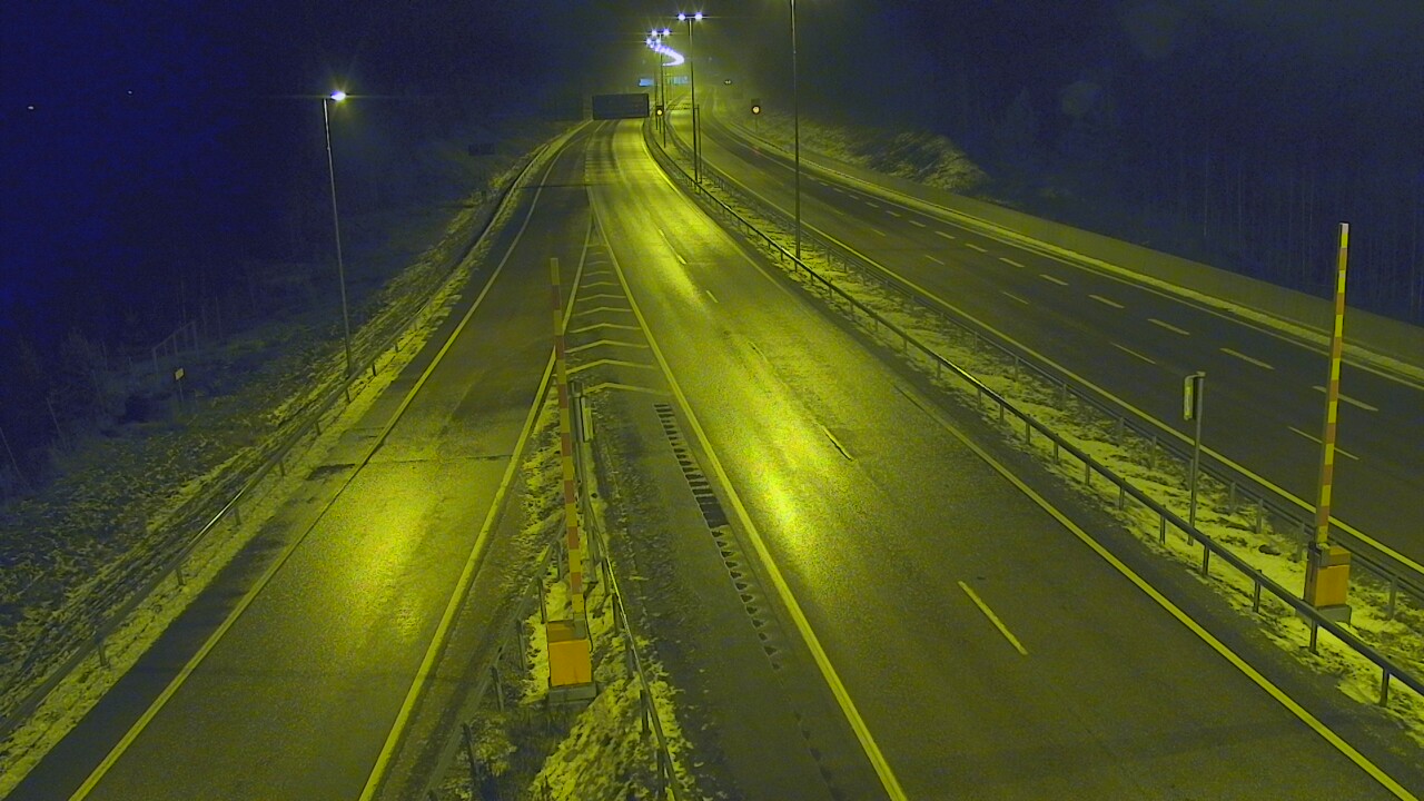 Weather Camera Image Väg 7 Fredrikshamn Husula öst, Hamina, Kymenlaakso