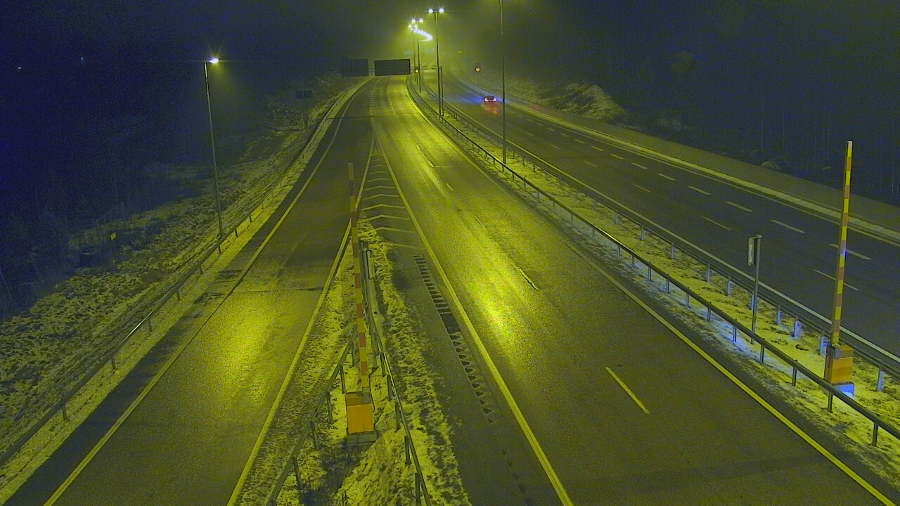 Weather Camera Image Väg 7 Fredrikshamn Husula öst, Hamina, Kymenlaakso