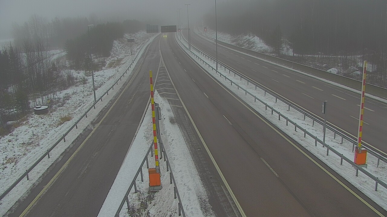 Weather Camera Image Väg 7 Fredrikshamn Husula öst, Hamina, Kymenlaakso