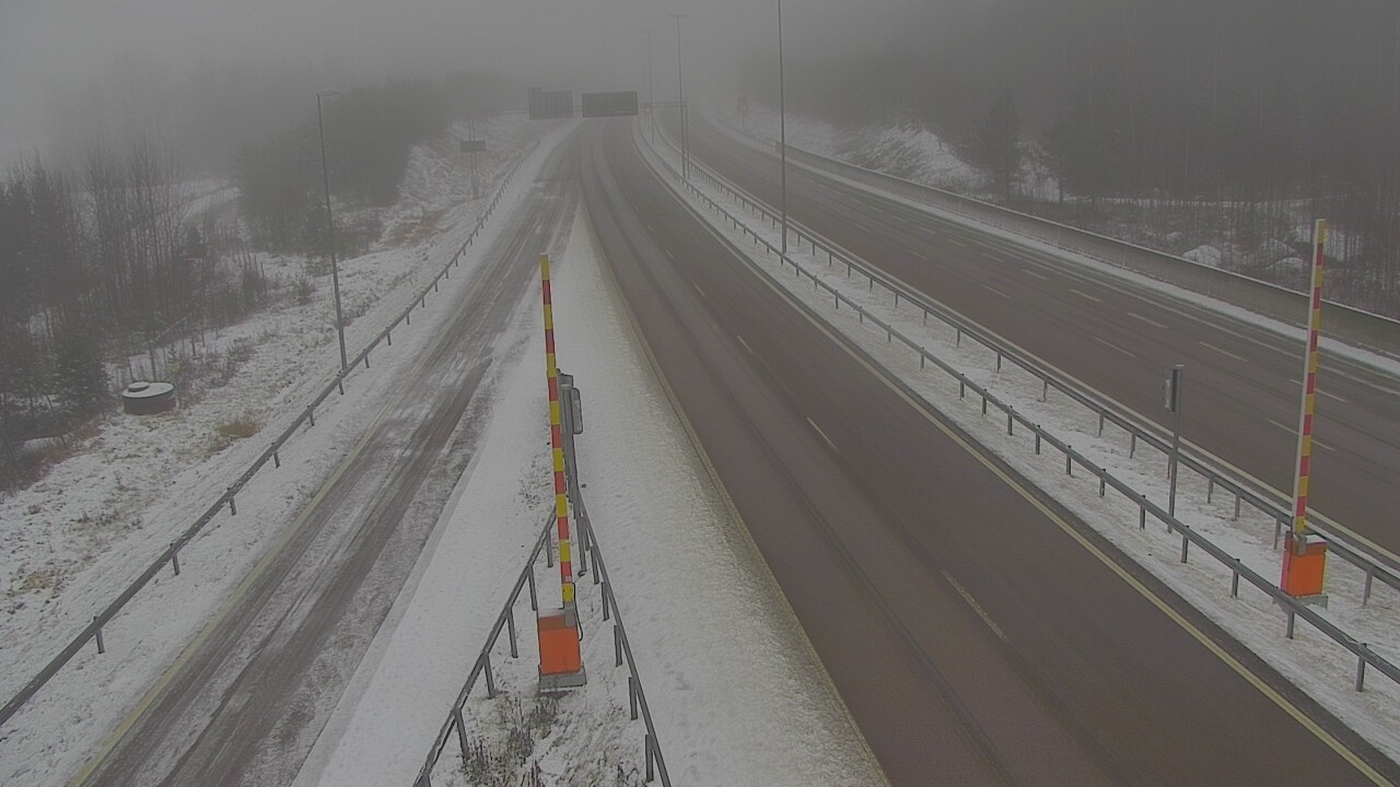 Weather Camera Image Väg 7 Fredrikshamn Husula öst, Hamina, Kymenlaakso