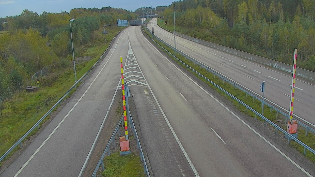 Weather Camera Image Road 7 Hamina Husula east, Hamina, Kymenlaakso
