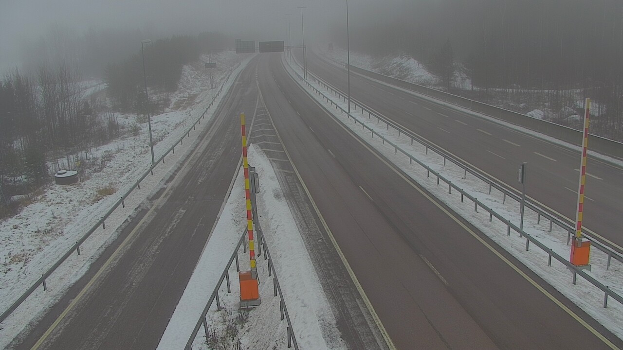 Weather Camera Image Väg 7 Fredrikshamn Husula öst, Hamina, Kymenlaakso