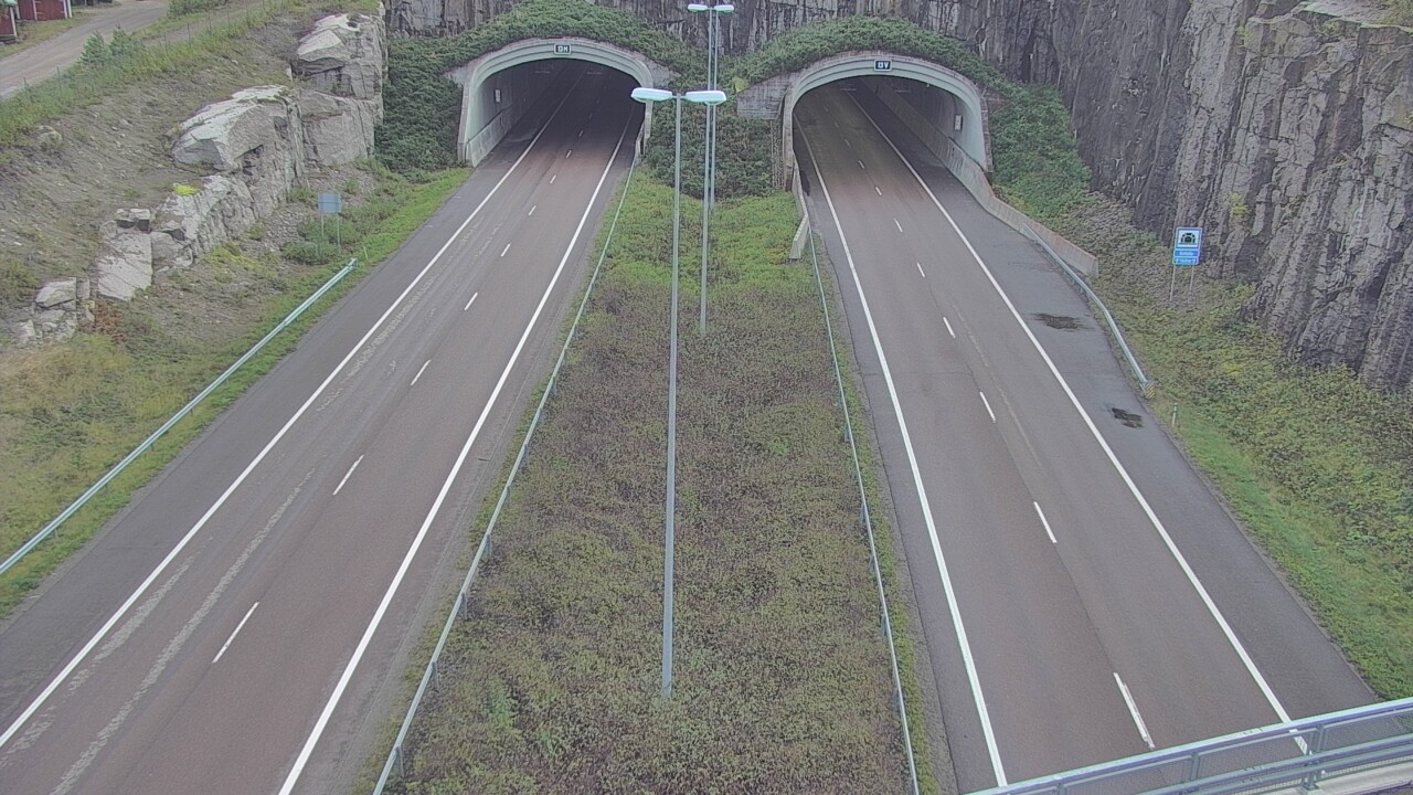 Weather Camera Image Väg 7 Fredrikshamn Kolsila bom väst, Hamina, Kymenlaakso