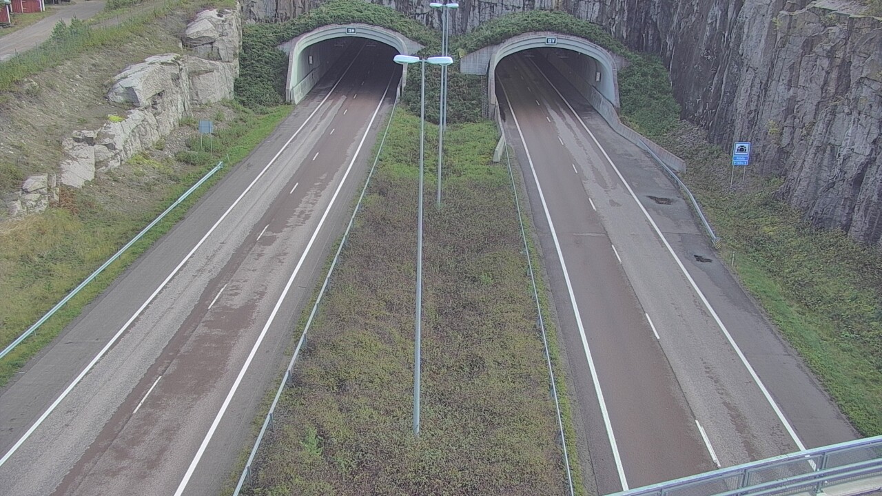 Weather Camera Image Väg 7 Fredrikshamn Kolsila bom väst, Hamina, Kymenlaakso
