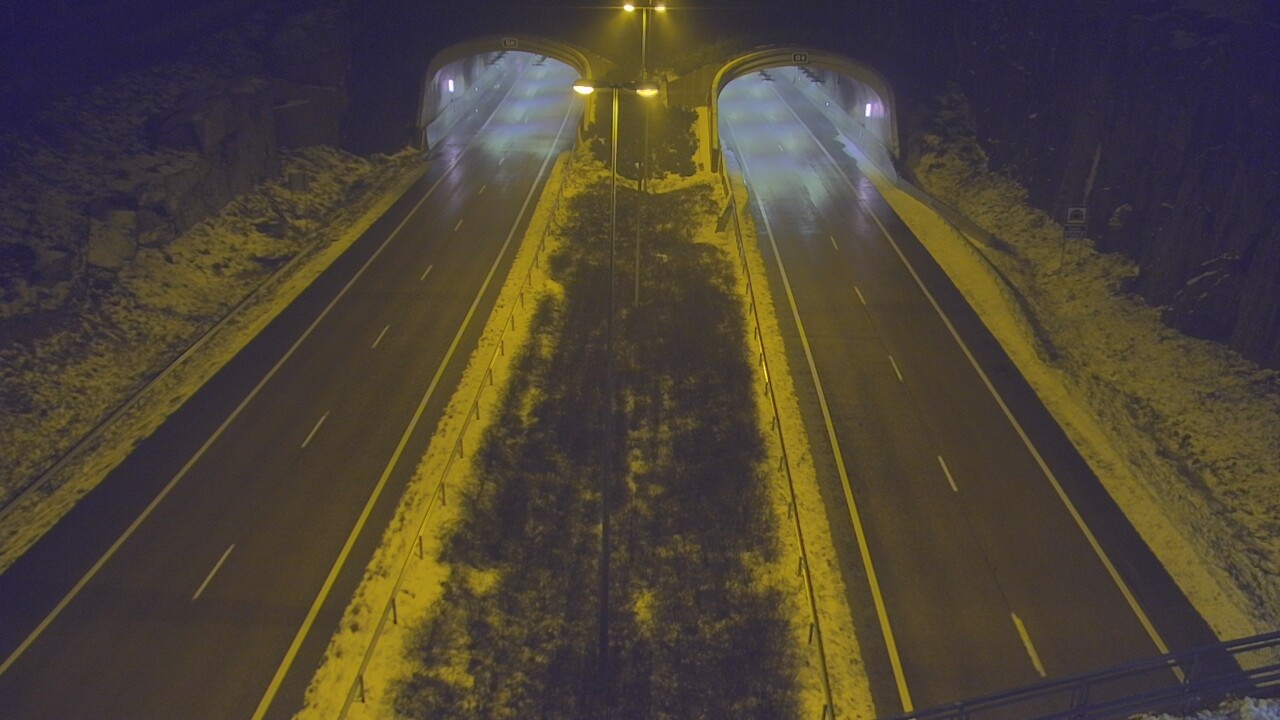 Weather Camera Image Väg 7 Fredrikshamn Kolsila bom väst, Hamina, Kymenlaakso