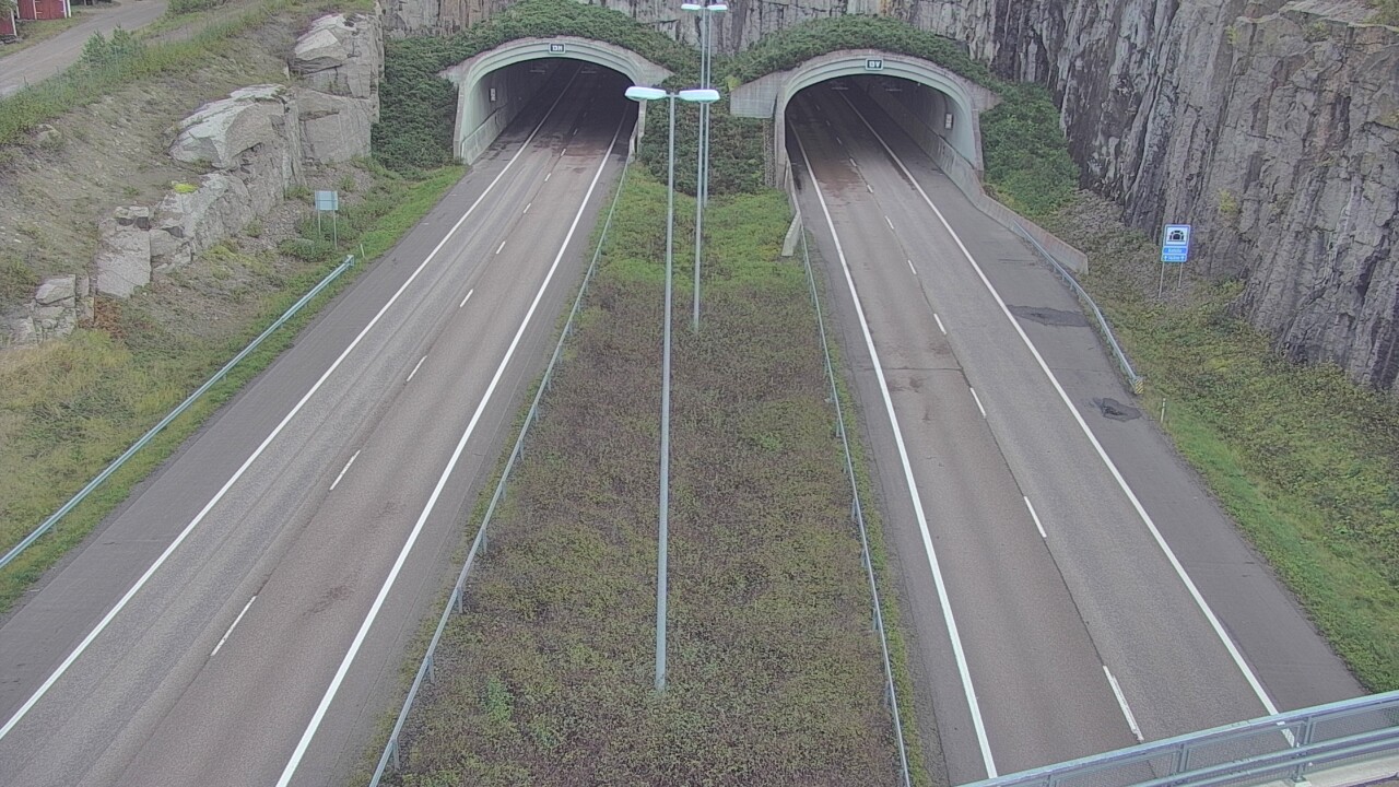 Weather Camera Image Väg 7 Fredrikshamn Kolsila bom väst, Hamina, Kymenlaakso