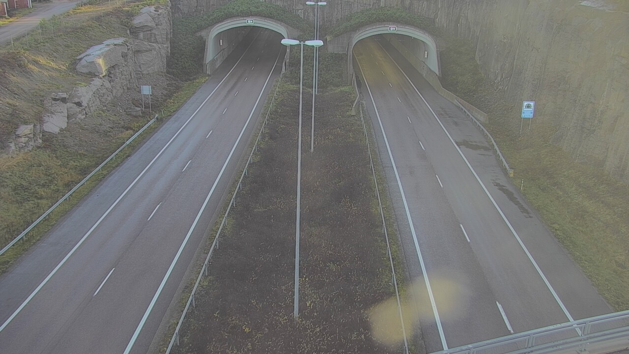 Kelikamerat Kuva Tie 7 Hamina Kolsila puomi länsi, Hamina, Kymenlaakso