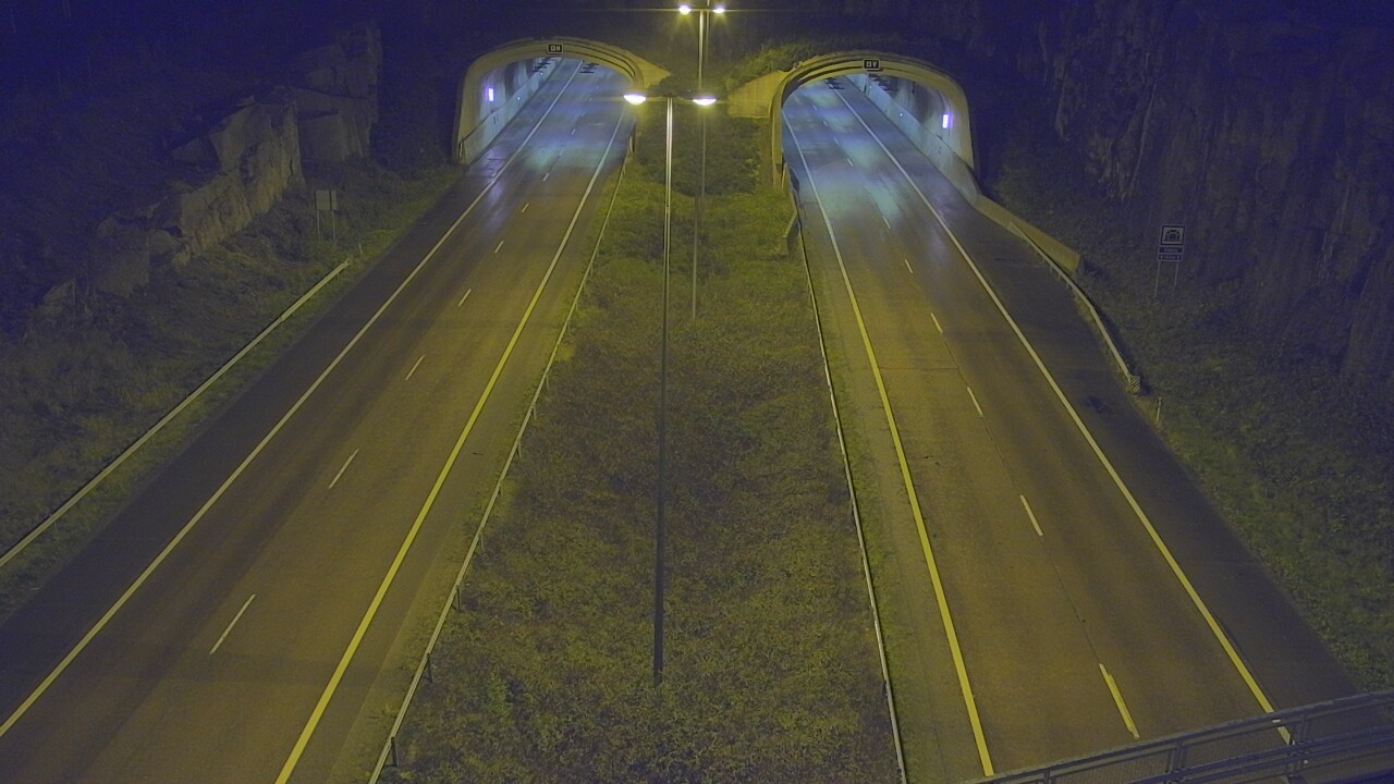 Weather Camera Image Väg 7 Fredrikshamn Kolsila bom väst, Hamina, Kymenlaakso