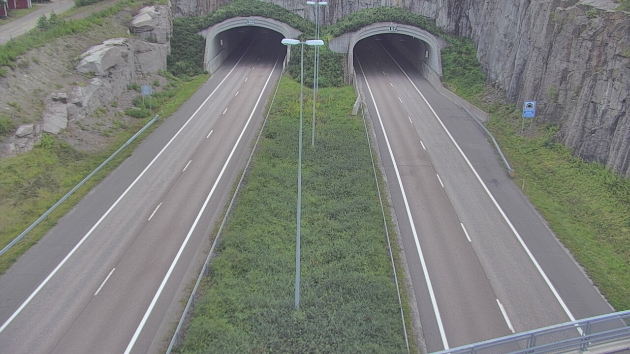 Weather Camera Image Väg 7 Fredrikshamn Kolsila bom väst, Hamina, Kymenlaakso