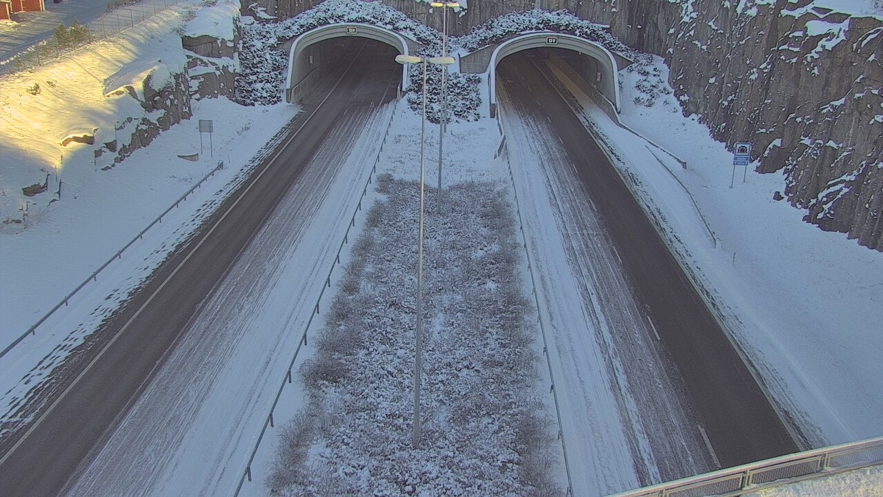 Kelikamerat Kuva Tie 7 Hamina Kolsila puomi länsi, Hamina, Kymenlaakso