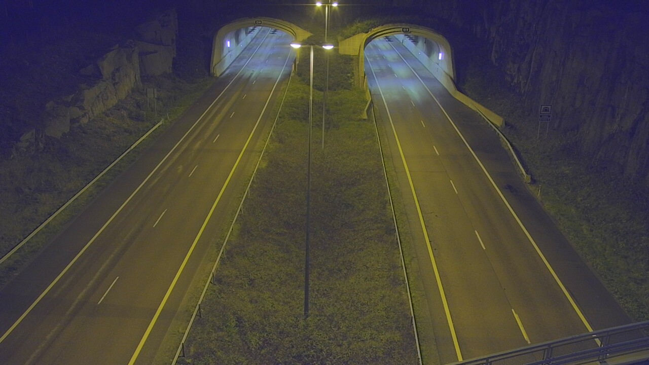 Weather Camera Image Väg 7 Fredrikshamn Kolsila bom väst, Hamina, Kymenlaakso