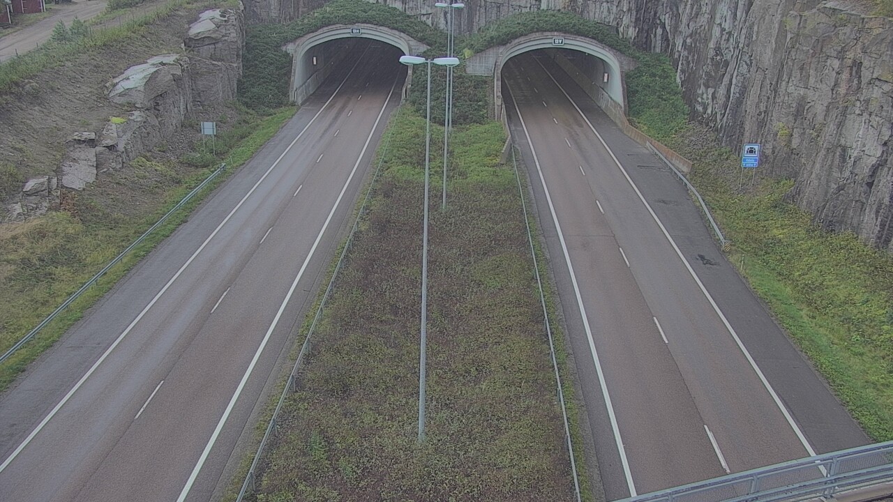 Weather Camera Image Väg 7 Fredrikshamn Kolsila bom väst, Hamina, Kymenlaakso