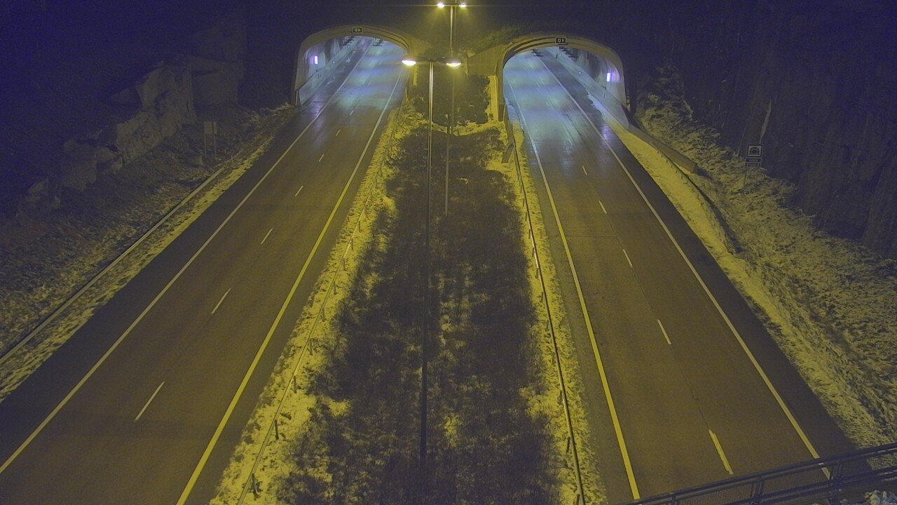 Weather Camera Image Väg 7 Fredrikshamn Kolsila bom väst, Hamina, Kymenlaakso