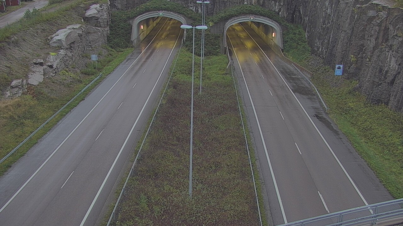 Weather Camera Image Väg 7 Fredrikshamn Kolsila bom väst, Hamina, Kymenlaakso