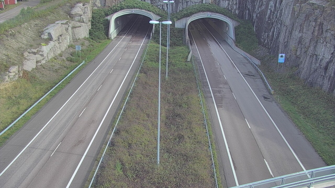 Weather Camera Image Väg 7 Fredrikshamn Kolsila bom väst, Hamina, Kymenlaakso