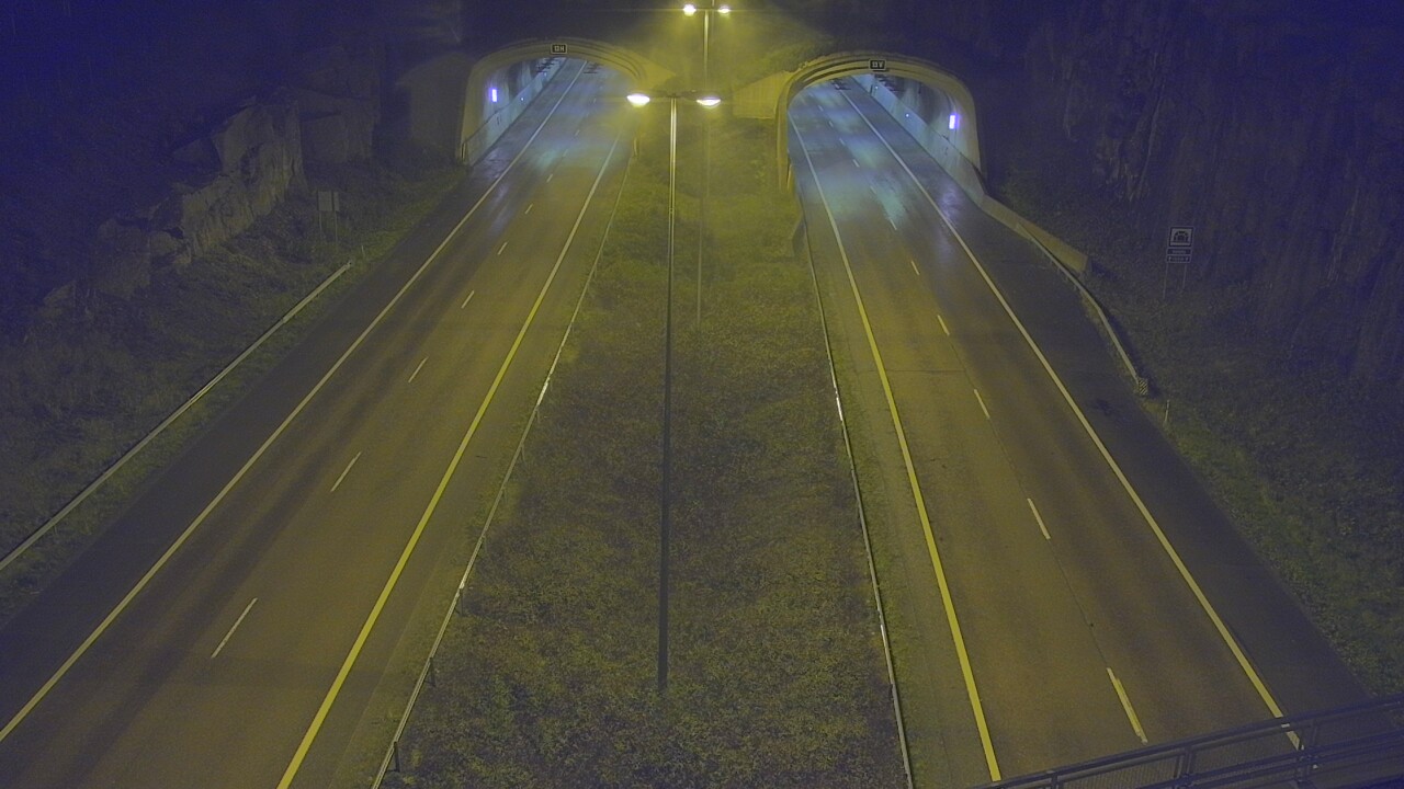 Weather Camera Image Väg 7 Fredrikshamn Kolsila bom väst, Hamina, Kymenlaakso