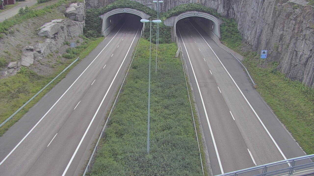 Weather Camera Image Väg 7 Fredrikshamn Kolsila bom väst, Hamina, Kymenlaakso
