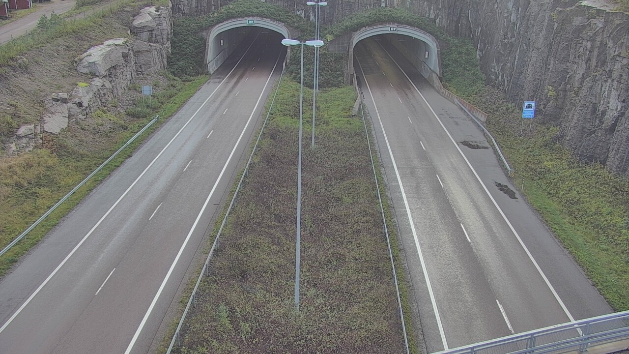 Weather Camera Image Väg 7 Fredrikshamn Kolsila bom väst, Hamina, Kymenlaakso