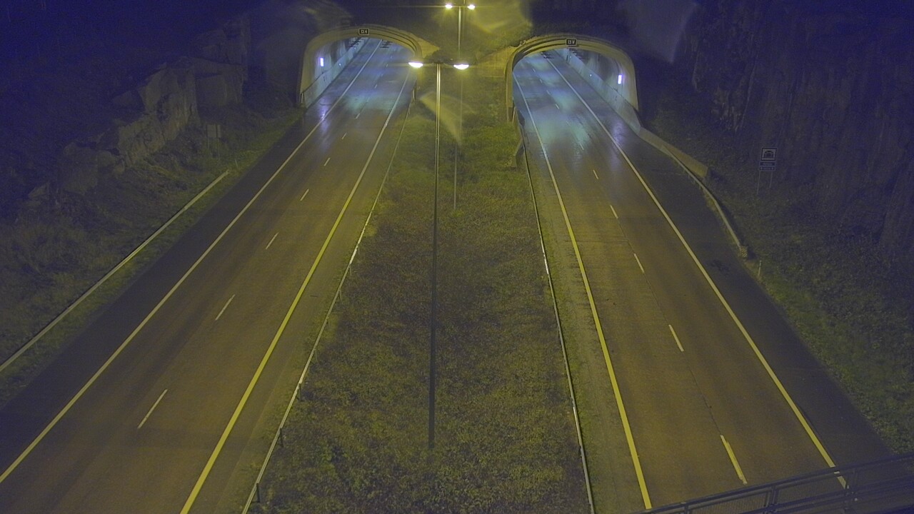 Weather Camera Image Väg 7 Fredrikshamn Kolsila bom väst, Hamina, Kymenlaakso
