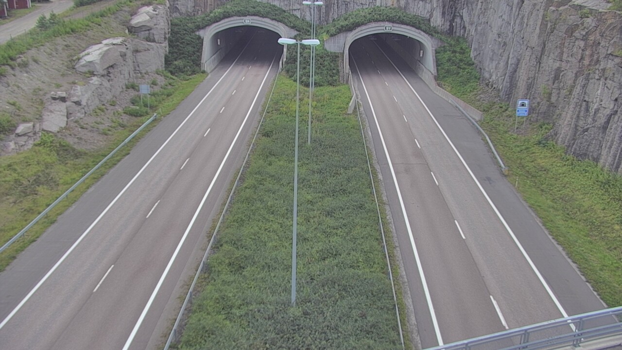 Weather Camera Image Väg 7 Fredrikshamn Kolsila bom väst, Hamina, Kymenlaakso