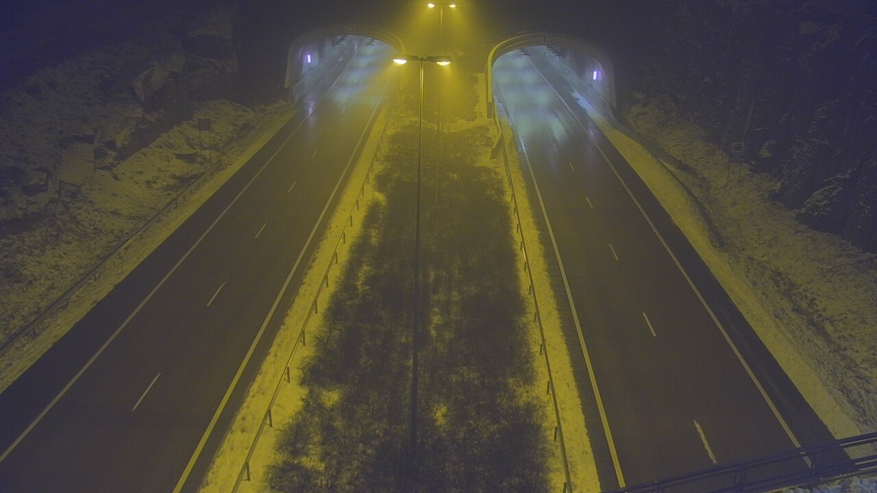 Weather Camera Image Väg 7 Fredrikshamn Kolsila bom väst, Hamina, Kymenlaakso