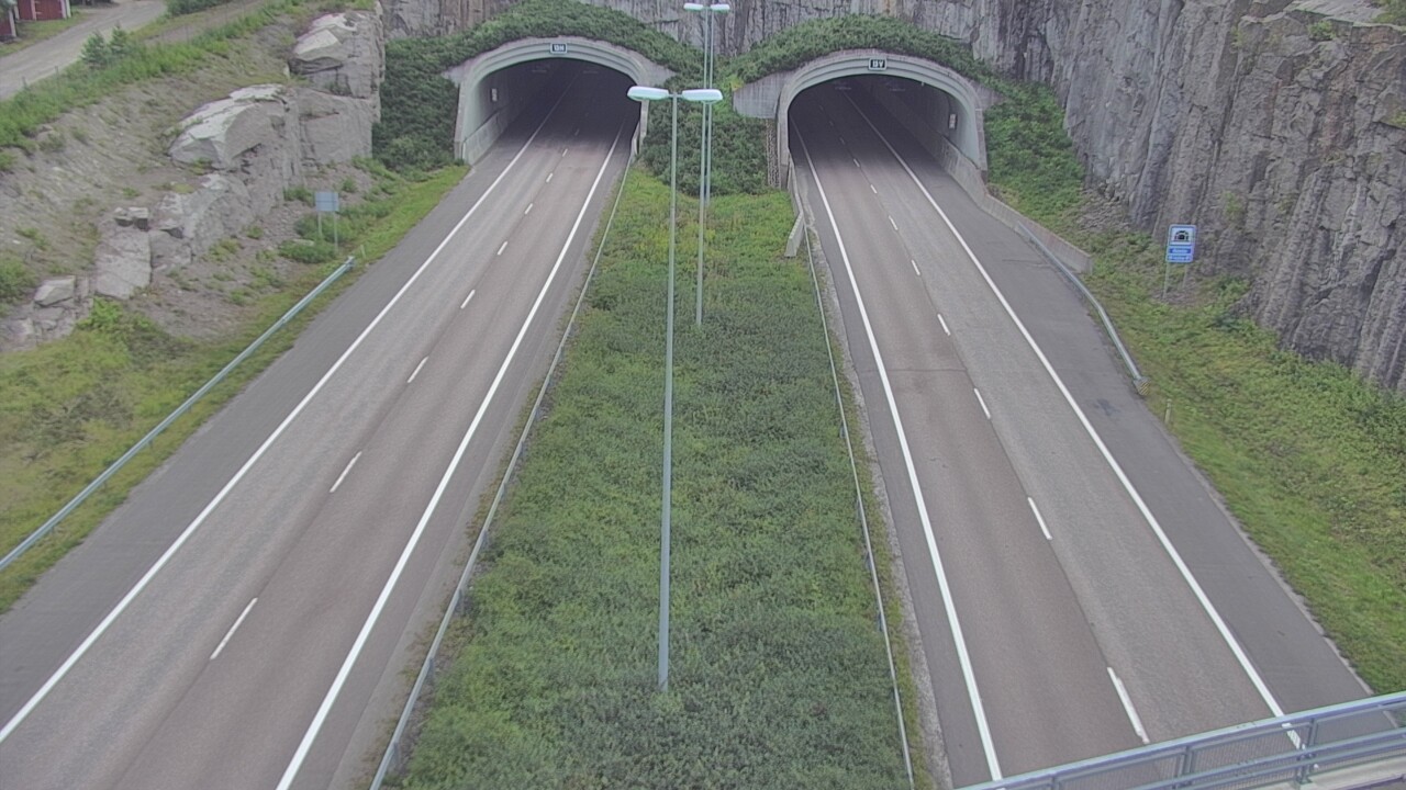 Weather Camera Image Väg 7 Fredrikshamn Kolsila bom väst, Hamina, Kymenlaakso