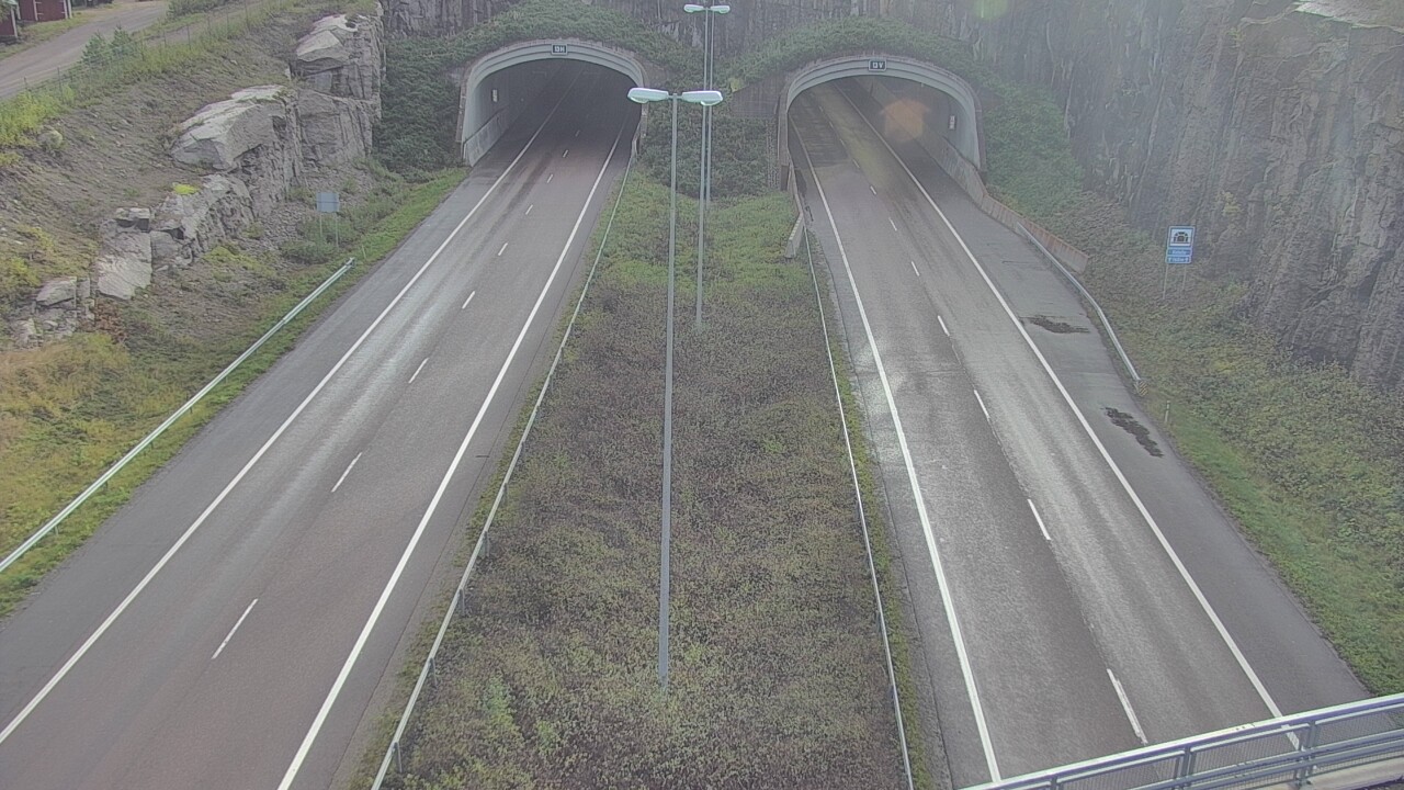 Weather Camera Image Väg 7 Fredrikshamn Kolsila bom väst, Hamina, Kymenlaakso