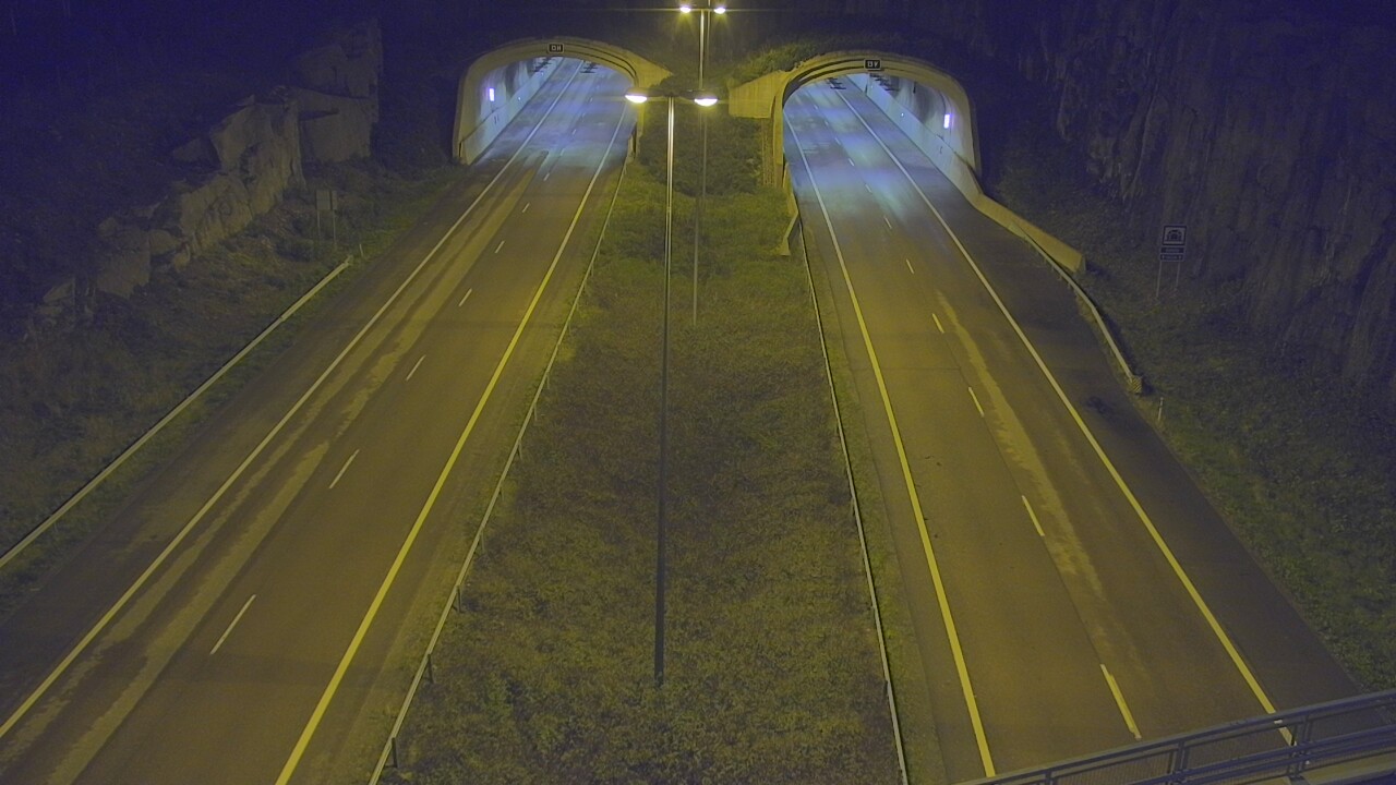Weather Camera Image Väg 7 Fredrikshamn Kolsila bom väst, Hamina, Kymenlaakso