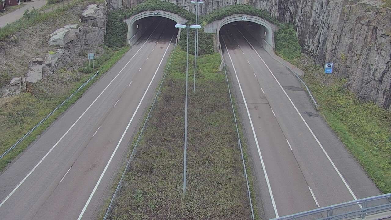 Weather Camera Image Väg 7 Fredrikshamn Kolsila bom väst, Hamina, Kymenlaakso