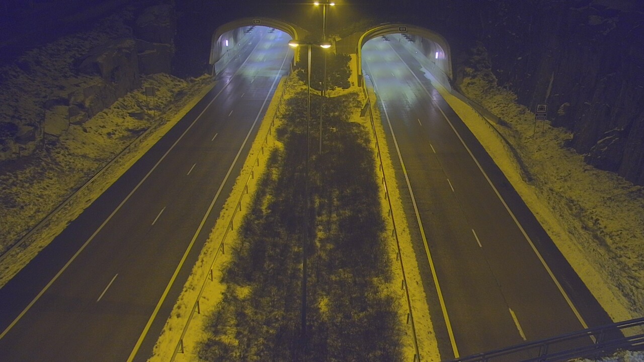 Weather Camera Image Väg 7 Fredrikshamn Kolsila bom väst, Hamina, Kymenlaakso