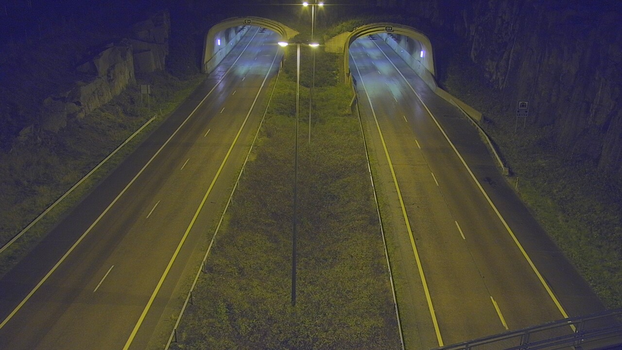 Weather Camera Image Väg 7 Fredrikshamn Kolsila bom väst, Hamina, Kymenlaakso