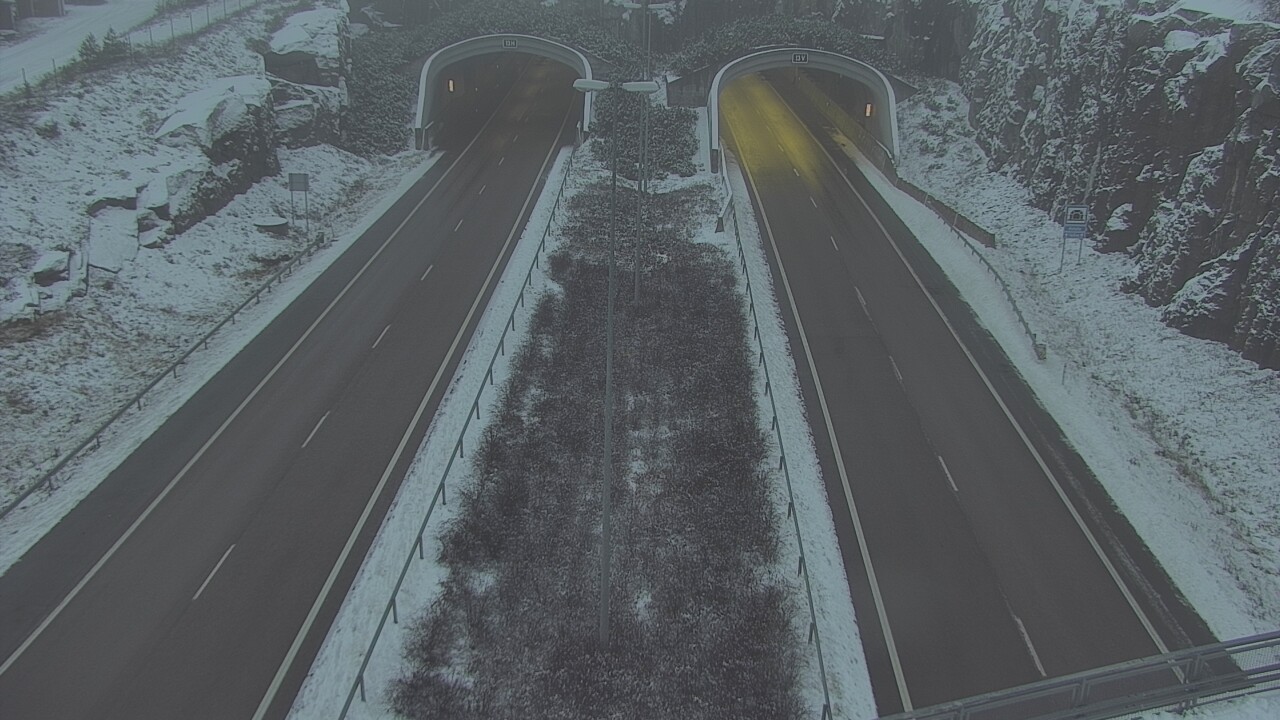 Weather Camera Image Väg 7 Fredrikshamn Kolsila bom väst, Hamina, Kymenlaakso