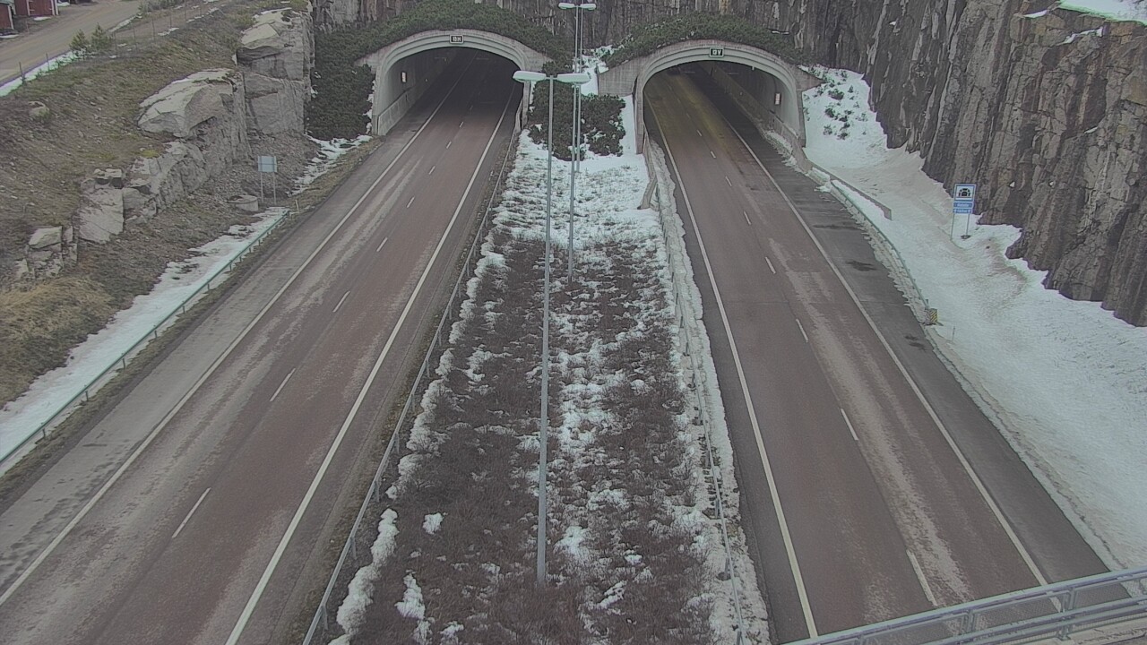 Weather Camera Image Väg 7 Fredrikshamn Kolsila bom väst, Hamina, Kymenlaakso