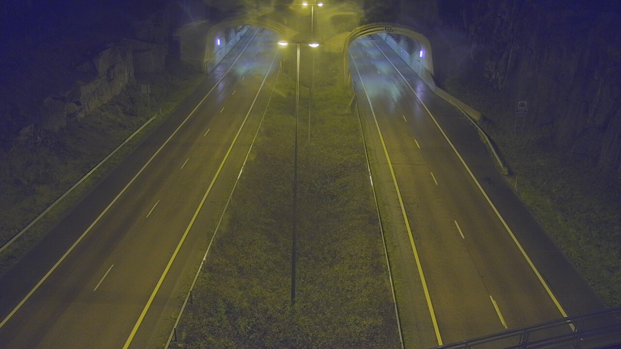 Weather Camera Image Väg 7 Fredrikshamn Kolsila bom väst, Hamina, Kymenlaakso
