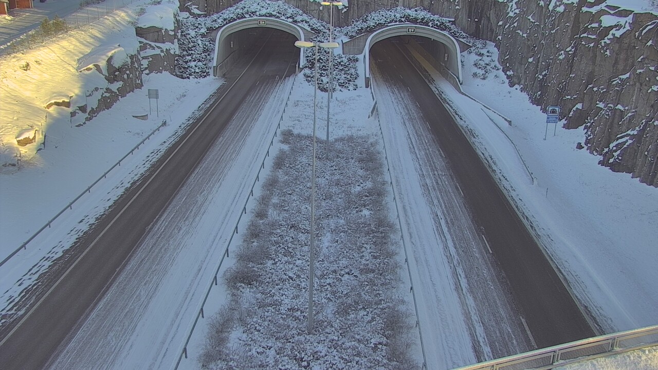 Kelikamerat Kuva Tie 7 Hamina Kolsila puomi länsi, Hamina, Kymenlaakso