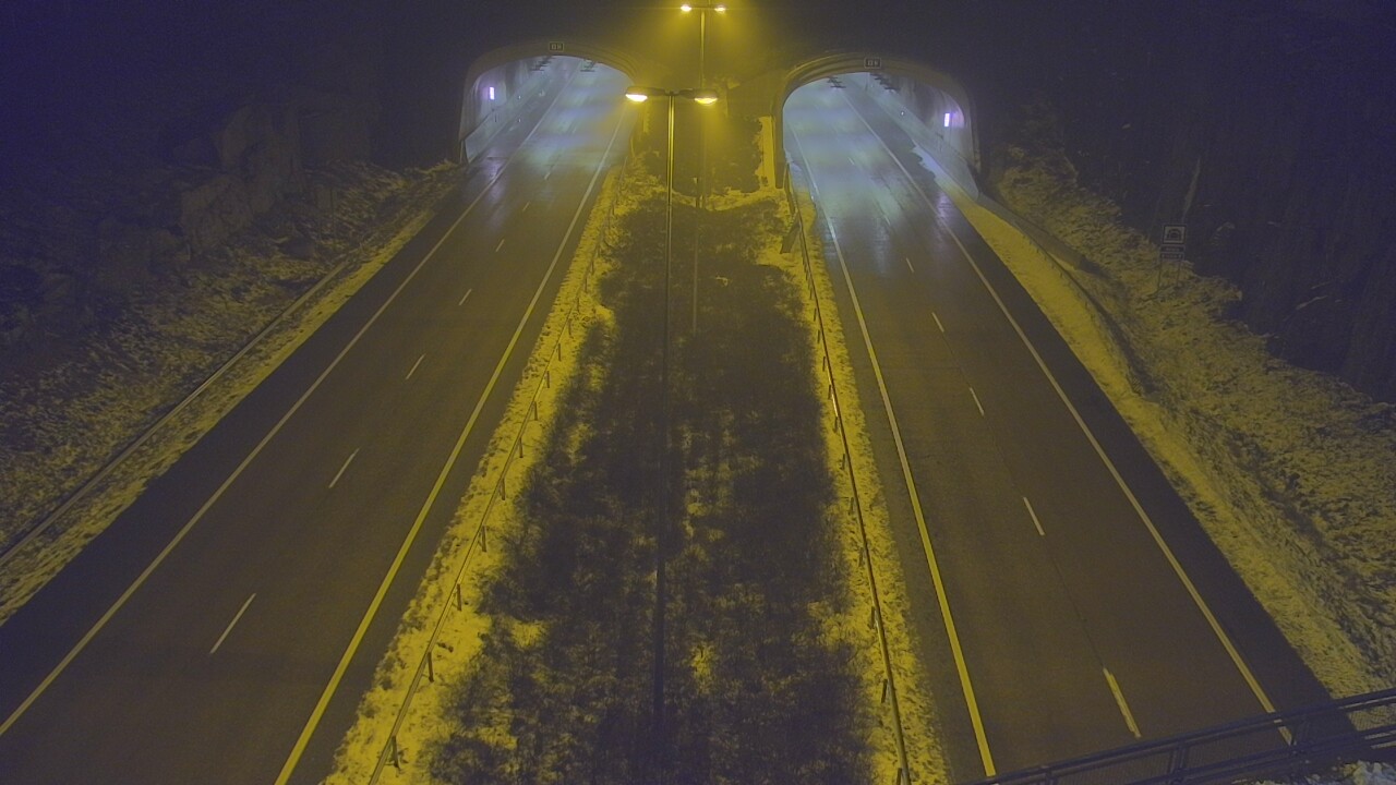 Weather Camera Image Väg 7 Fredrikshamn Kolsila bom väst, Hamina, Kymenlaakso