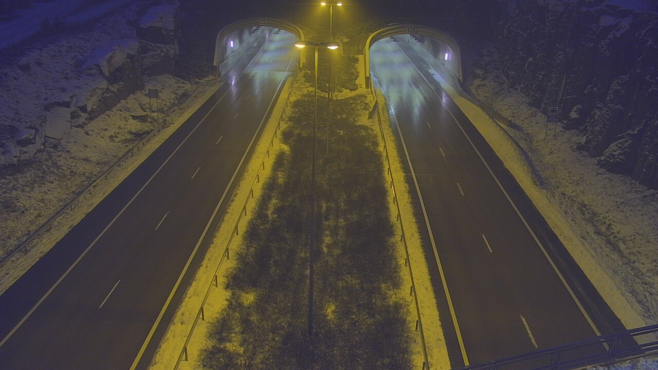 Weather Camera Image Väg 7 Fredrikshamn Kolsila bom väst, Hamina, Kymenlaakso