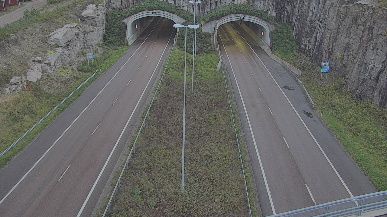 Weather Camera Image Väg 7 Fredrikshamn Kolsila bom väst, Hamina, Kymenlaakso