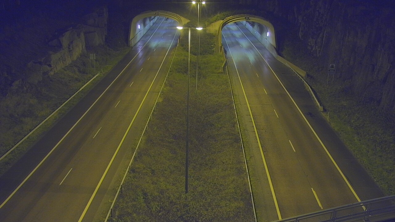 Weather Camera Image Väg 7 Fredrikshamn Kolsila bom väst, Hamina, Kymenlaakso