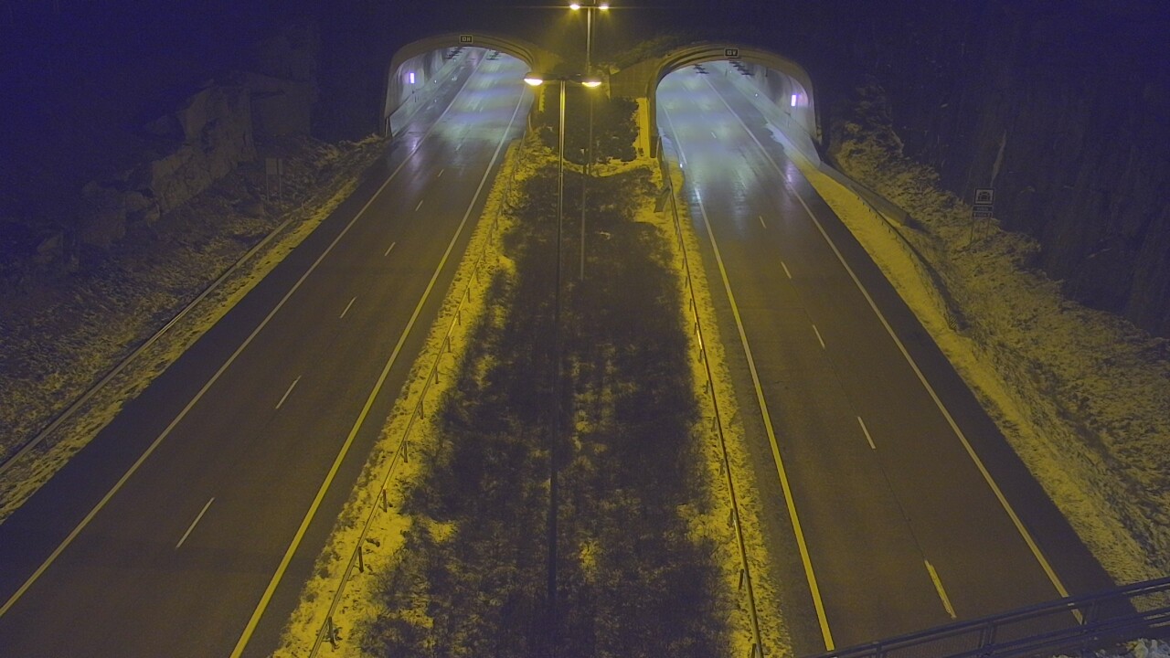 Weather Camera Image Väg 7 Fredrikshamn Kolsila bom väst, Hamina, Kymenlaakso