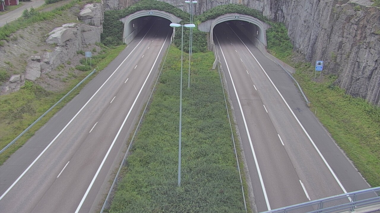 Weather Camera Image Väg 7 Fredrikshamn Kolsila bom väst, Hamina, Kymenlaakso