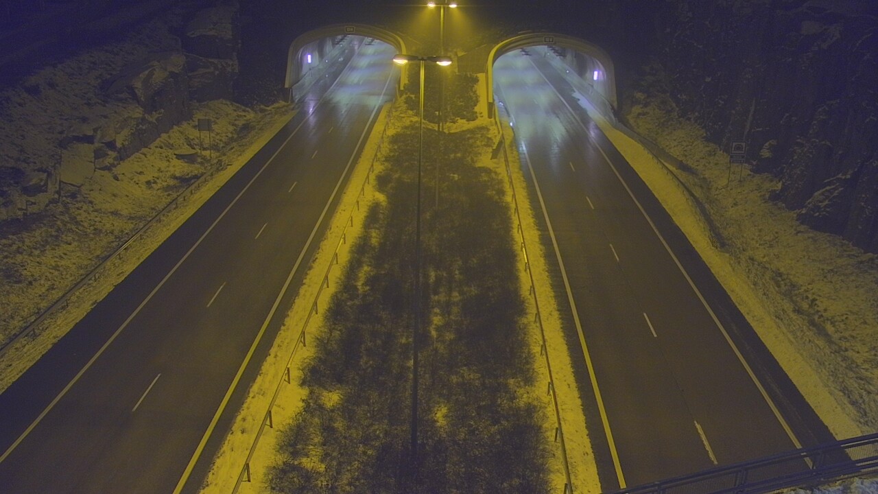 Weather Camera Image Väg 7 Fredrikshamn Kolsila bom väst, Hamina, Kymenlaakso